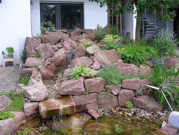 Gartenbau, Landschaftsbau, Hausgarten, Trockenmauern, Sichtschutz, Steingarten, Pflanzungen, Garten-Umgestaltungen, Garten-Neuanlagen, Sitzmauern, Polygonalbelge, Teich, Terrassen, mediterraner Garten, Baumfllungen, Gartenpflege